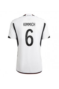 Duitsland Joshua Kimmich #6 Voetbaltruitje Thuis tenue WK 2022 Korte Mouw